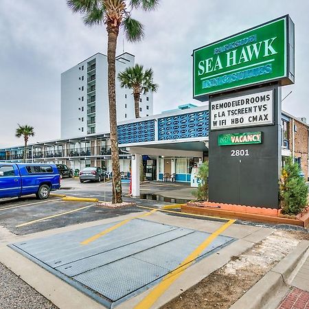 Sea Hawk Oceanfront Motel Миртл-Бич Экстерьер фото