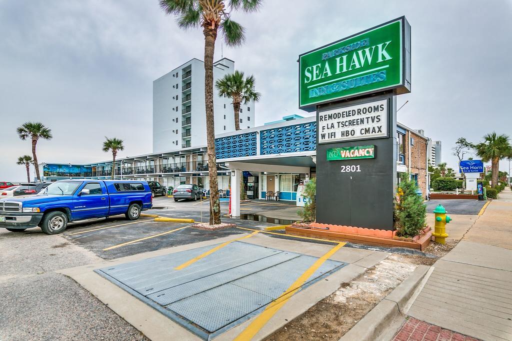 Sea Hawk Oceanfront Motel Миртл-Бич Экстерьер фото