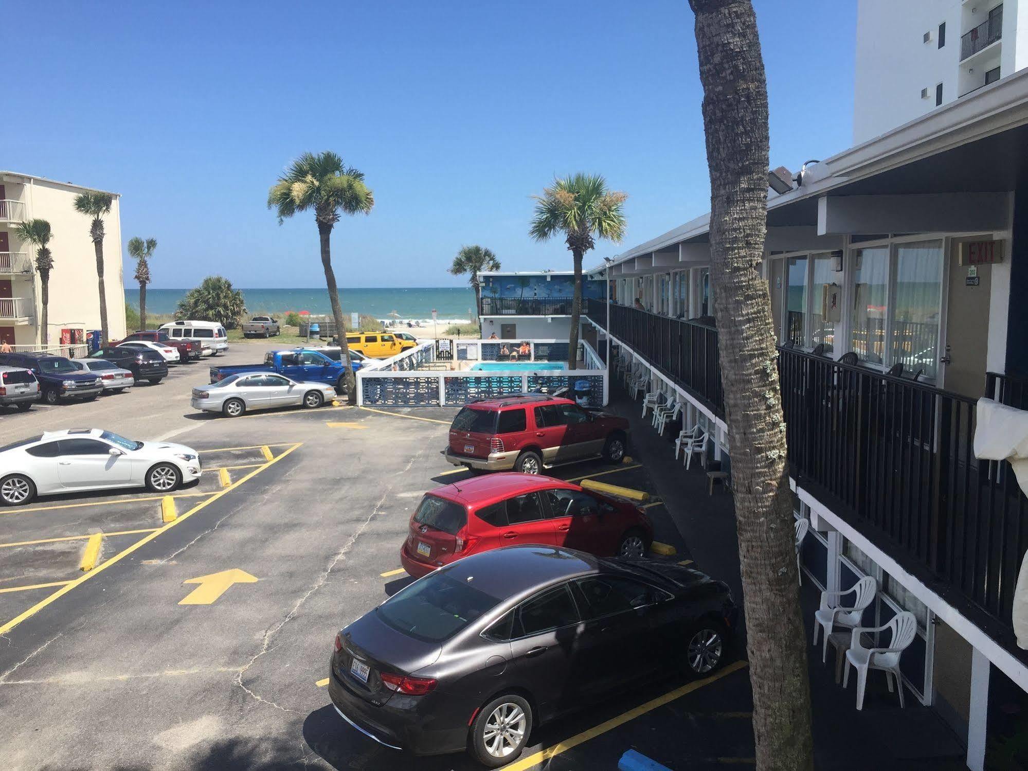 Sea Hawk Oceanfront Motel Миртл-Бич Экстерьер фото
