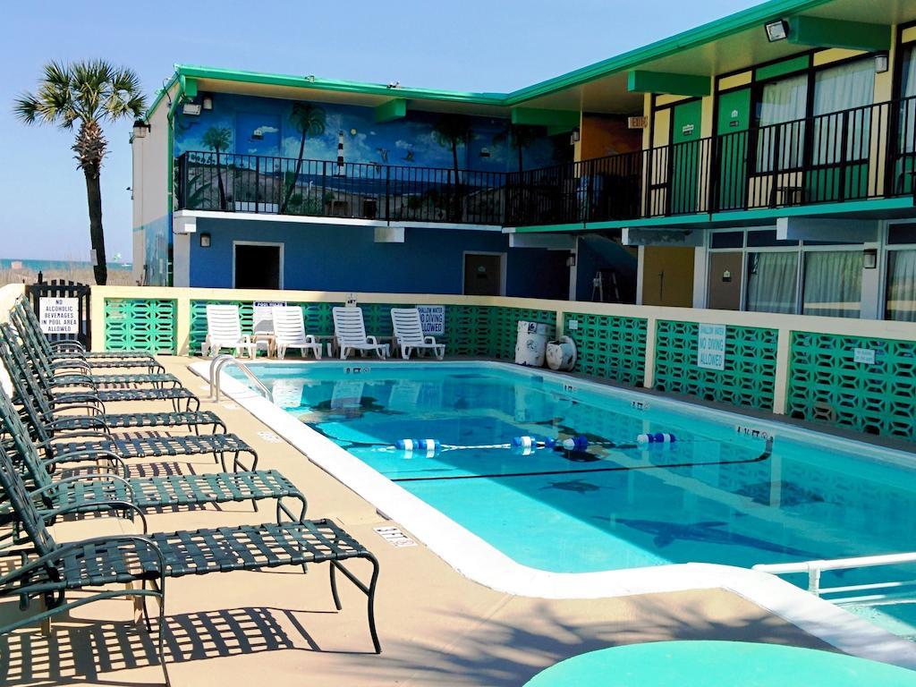 Sea Hawk Oceanfront Motel Миртл-Бич Экстерьер фото